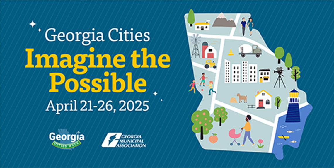 Imagine the Possible - GA Cities Week logo