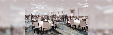 Rendering of Douglasville Conference Center new ballroom
